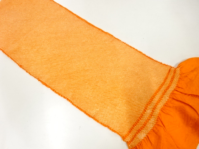 正絹　振袖用　絞り帯揚げ